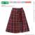PNM Side Belt Slit Pleated Skirt II (Red x Blue x BeigeCheck) (Fashion Doll) Item picture1