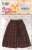 PNM Side Belt Slit Pleated Skirt II (Red x Blue x BeigeCheck) (Fashion Doll) Package1