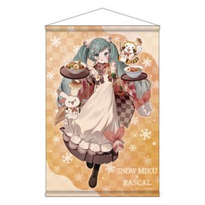 Snow Miku 2024 x Rascal B2 Tapestry (Anime Toy)