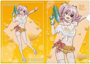 スパイ教室 描き下ろしクリアファイル 水着ver. 【アネット】 (キャラクターグッズ)