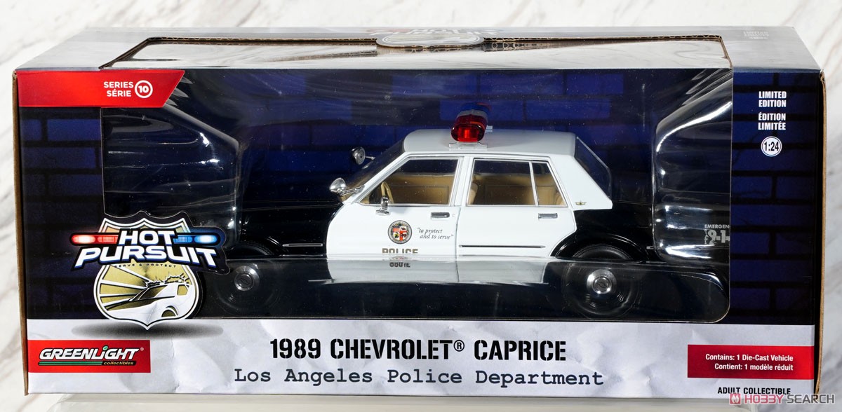 1989 Chevrolet Caprice - Los Angeles Police Department (LAPD) (ミニカー) パッケージ1