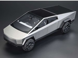 Tesla Cybertruck Silver (Diecast Car)