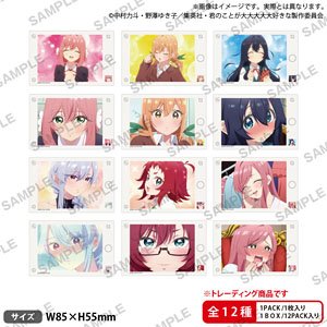 The 100 Girlfriends Who Really, Really, Really, Really, Really Love You Trading Photo Sticker (Set of 12) (Anime Toy)