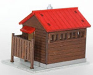 1/80(HO) HO Gauge Size Station Toilet A Kit (Unassembled Kit) (Model Train)