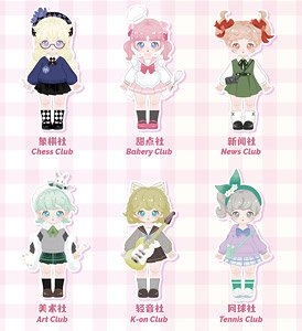 SIMONTOYS TEENNAR High School Student`s Club Series Trading Doll (Set of 6) (Completed)
