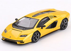 Lamborghini Countach LPI 800-4 New Giallo Orion Yellow (LHD) (Diecast Car)