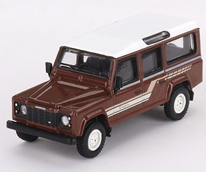 Land Rover Defender 110 1985 County Station Wagon Russet Brown (RHD) (Diecast Car)