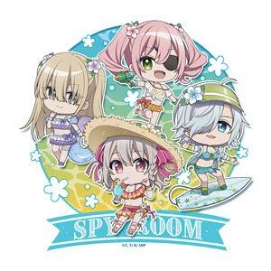 スパイ教室 ぷちちょこマグネットステッカー 水着ver. (キャラクターグッズ)