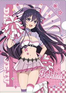 デート・ア・ライブIV 描き下ろし クリアファイル 【夜刀神十香】 チアガール (キャラクターグッズ)