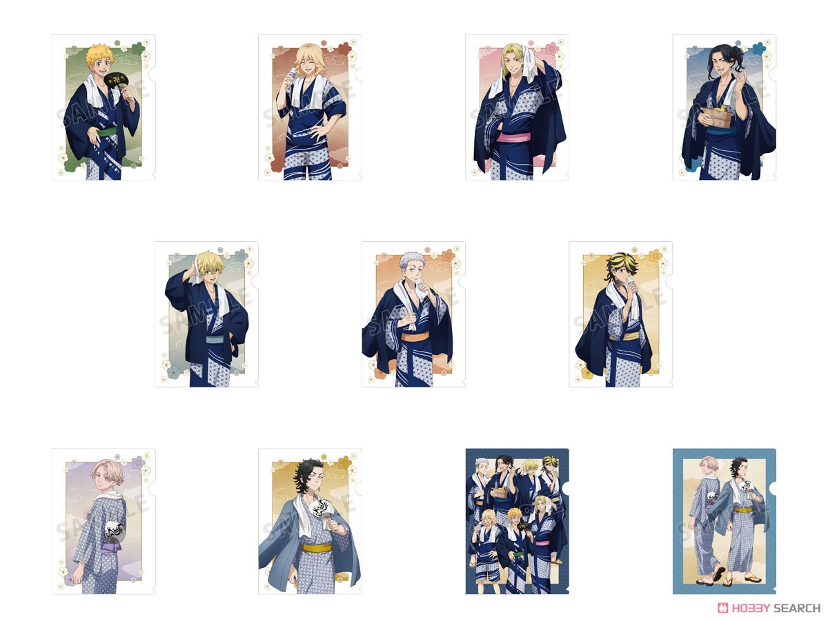 Tokyo Revengers [Especially Illustrated] Takemichi Hanagaki Onsen Yukata Ver. Clear File (Anime Toy) Other picture1