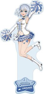 Date A Live IV [Especially Illustrated] Big Acrylic Stand [Origami Tobiichi] Cheergirl (Anime Toy)
