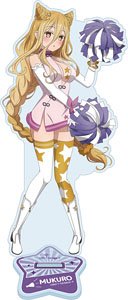Date A Live IV [Especially Illustrated] Big Acrylic Stand [Mukuro Hoshimiya] Cheergirl (Anime Toy)