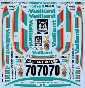 935 `Vaillant` #70 DRM 1977 (Decal)