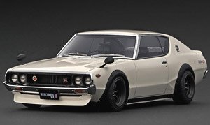 NISSAN Skyline 2000 GT-R (KPGC110) White (ミニカー)