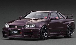 Nismo R34 GT-R Z-tune Midnight Purple (ミニカー)