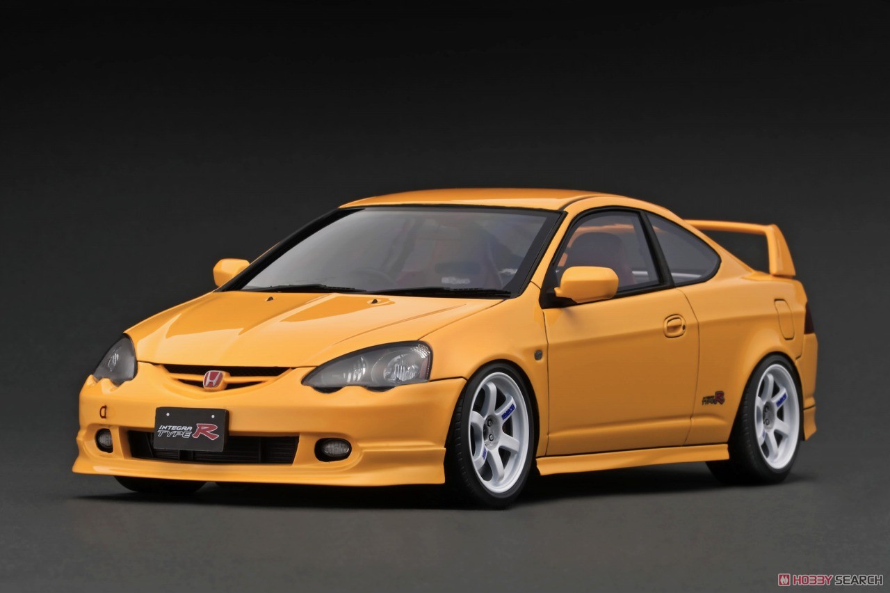 Honda INTEGRA (DC5) TYPE R Yellow (Diecast Car) Item picture1