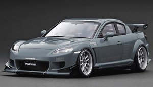 Mazda RX-8 (SE3P) RE Amemiya Matte Gun Metallic (Diecast Car)
