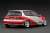 Honda CIVIC (EG6) White/Red (Diecast Car) Item picture2
