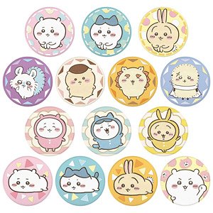 Chiikawa Embroidery Can Badge Biscuit (Set of 12) (Shokugan)