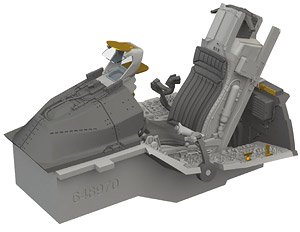 F-16C Block 42 till 2005 cockpit PRINT (for Kinetic) (Plastic model)