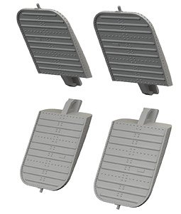 Su-25 airbrakes early PRINT (for Zvezda) (Plastic model)