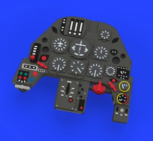 Bf109G-2「ルック」 計器板 (エデュアルド用) (プラモデル)