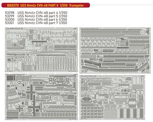 USS Nimitz CVN-68 Big Ed Parts Set II (for Trumpeter) (Plastic model)