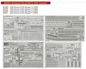 USS ニミッツ CVN-68 ビッグEDパーツセットII (トランぺッター用) (プラモデル)