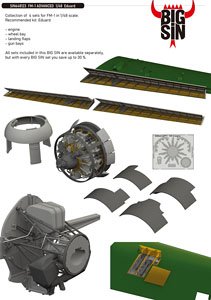 FM-1 Advanced Parts Set (for Eduard) (Plastic model)