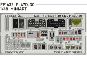 P-47D-30 Zoom Etched Parts (for Miniart) (Plastic model)