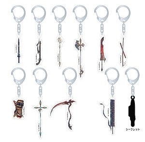 Granblue Fantasy : Relink Weapon Acrylic Key Ring Collection (Set of 11) (Anime Toy)