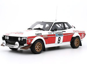 Toyota Celica RA21 RAC Rally 1977 #8 (Diecast Car)