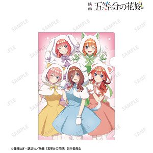The Quintessential Quintuplets [Especially Illustrated] Assembly Animal Mokomoko Kigurumi Ver. Clear File (Anime Toy)