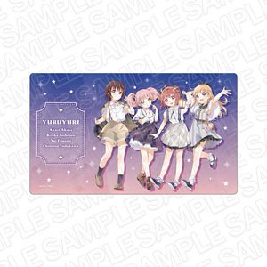 YuruYuri Rubber Desk Mat The Amusement Club (Anime Toy)