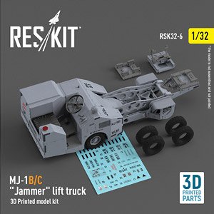 MJ-1B/C `JAMMER` LIFT TRUCK (3D PRINTED MODEL KIT) (Plastic model)