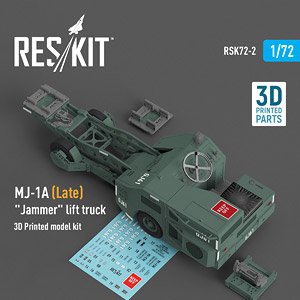 MJ-1A (LATE) `JAMMER` LIFT TRUCK (3D PRINTED MODEL KIT) (Plastic model)