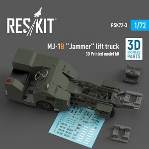 MJ-1B `JAMMER` LIFT TRUCK (3D PRINTED MODEL KIT) (Plastic model)