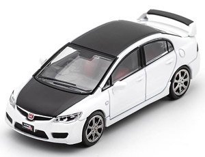 Honda Civic Type-R FD2 White / Black Bonnet & Roof (Diecast Car)