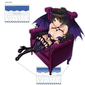 Dolphin Wave Extra Large Acrylic Stand (Yume Yamaba (Succubus)) (Anime Toy)
