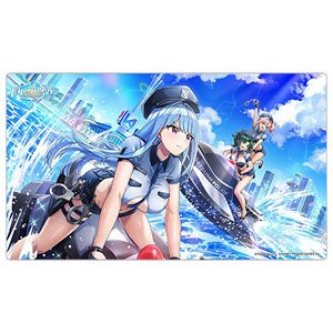 Dolphin Wave Rubber Mat (Wadatsumi Coast Guard) (Card Supplies)
