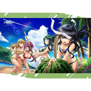 Dolphin Wave B2 Tapestry (Watermelon Splitting Showdown) (Anime Toy)