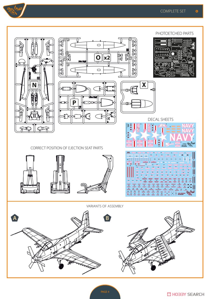 A2D-1 Skyshark (Plastic model) Assembly guide3