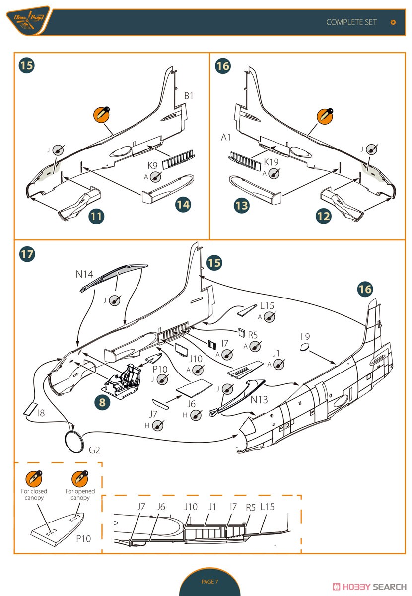 A2D-1 Skyshark (Plastic model) Assembly guide6