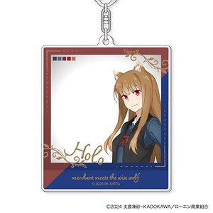 Spice and Wolf Acrylic Key Ring A: Holo Square (Anime Toy)