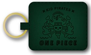 One Piece Leather Magnet Key Ring Kid Crew (Anime Toy)