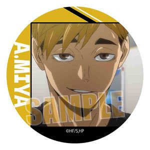 Can Badge Part2 Haikyu!! Atsumu Miya (Anime Toy)