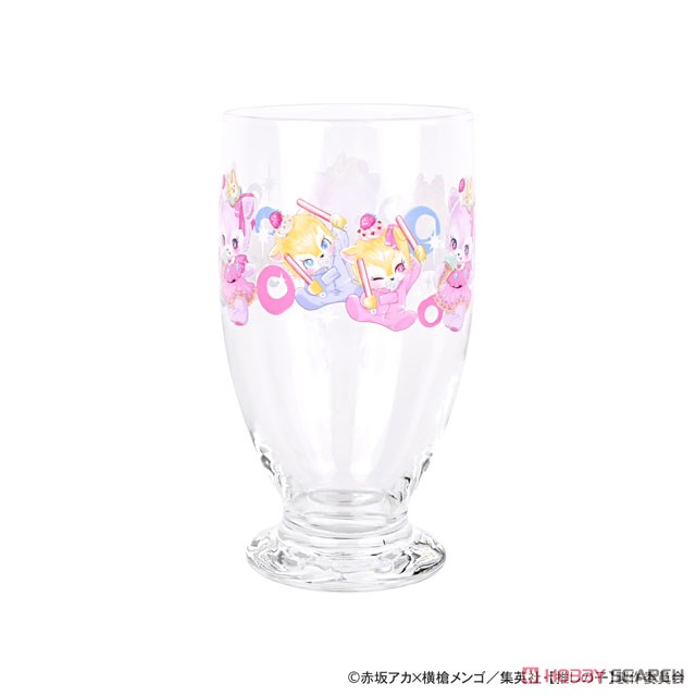 【推しの子】 MAKIコラボ アデリアレトロ台付グラス(アイ・アクア・ルビー) (キャラクターグッズ) 商品画像2