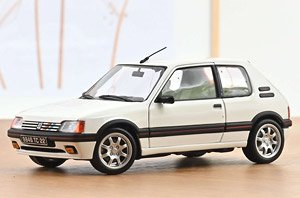 Peugeot 205 GTi 1.9 1989 Blanc Meije (Diecast Car)