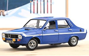 ルノー 12 ゴルディニ 1971 バンパー無し ブルー (ミニカー)