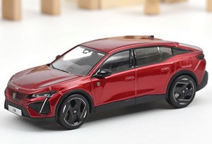 Peugeot 408 GT Hybrid 2023 Elixir Red (Diecast Car)